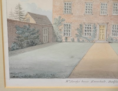Lot 464 - Fisher (Thomas, 1782-1836). Mrs Sandy's House, Eversholt, Bedfordshire