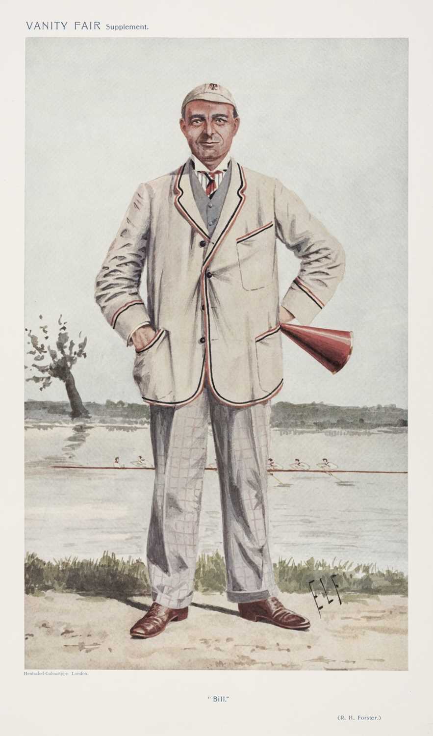 Lot 369 - Vanity Fair caricatures. A collection of 27 sportsmen, late 19th & early 20th century