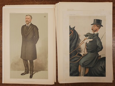 Lot 369 - Vanity Fair caricatures. A collection of 27 sportsmen, late 19th & early 20th century