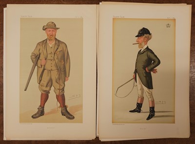 Lot 369 - Vanity Fair caricatures. A collection of 27 sportsmen, late 19th & early 20th century