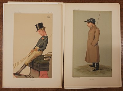 Lot 369 - Vanity Fair caricatures. A collection of 27 sportsmen, late 19th & early 20th century