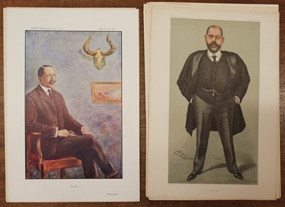 Lot 371 - Vanity Fair caricatures. A collection of 35 doctors and scientists, late 19th & early 20th century