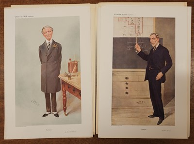 Lot 371 - Vanity Fair caricatures. A collection of 35 doctors and scientists, late 19th & early 20th century