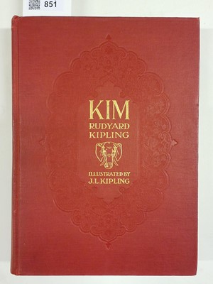 Lot 851 - Kipling (Rudyard). Kim, New York, 1912