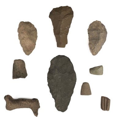 Lot 209 - Neolithic Tools. Leonard Newton Collection