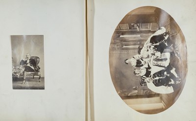 Lot 22 - Photograph albums. A group of 9 photograph albums, 19th & 20th century