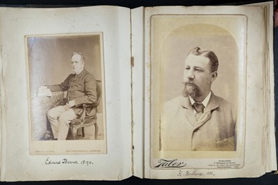 Lot 22 - Photograph albums. A group of 9 photograph albums, 19th & 20th century