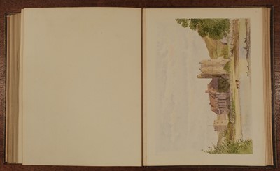 Lot 522 - Alexander (William Cleverley, 1840-1916). Sketches of Domestic Gothic [cover title], c. 1872