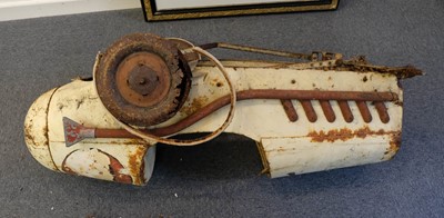 Lot 313 - Pedal Car. A 1930s child's racing pedal car