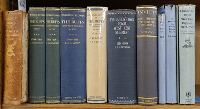 Lot 585 - Knight (Captain H.R.) Historical Records of the Buffs, 5 volumes, 1905-1951