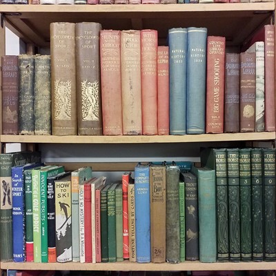 Lot 740 - Natural History. A large collection of 19th century & modern natural history & sporting reference