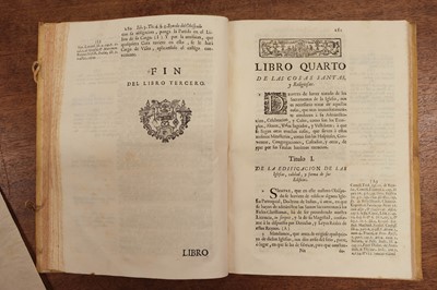 Lot 474 - Baños y Sotomayor (Diego). Constituciones Synodales del Obispado de Venezuela, Madrid, 1761