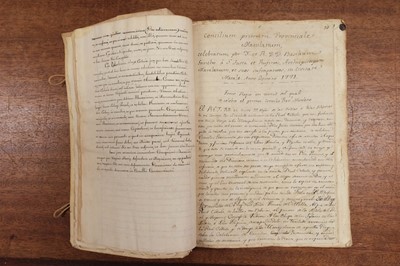 Lot 479 - Papeles Varios. A pair of sammelbands of manuscript and printed items, 1771-1834