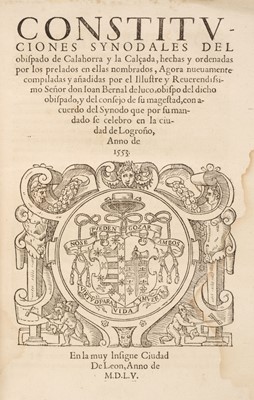 Lot 87 - Gutierrez (Juan). Canonicarum quaestionum, 2 books in one, 1st edition, Frankfurt, 1607