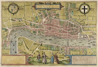 Lot 229 - London. Braun (Georg & Hogenberg Franz), Londinum Feracissimi..., 1572 - 74