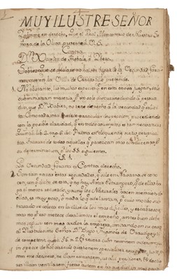 Lot 488 - Colección de manuscritos sobre asuntos legales en la Provincia de Navarra, late 18th c.