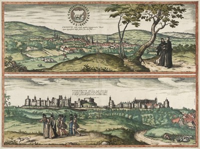 Lot 257 - Oxford. Braun (Georg & Hogenberg Franz), Oxonium Nobile Anglie..., 1572 - 1617