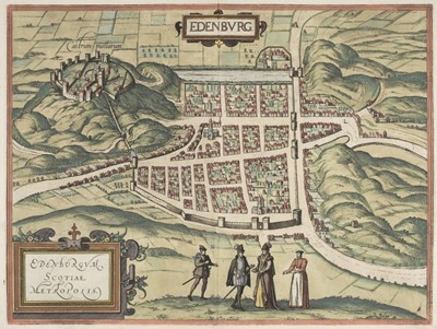 Lot 198 - Edinburgh. Braun (Georg & Hogenberg Franz), Edenburg..., circa 1581