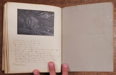 Lot 358 - Sketchbook. A sketchbook, compiled by Katherine Wilkinson Hedger, 1828 - c.1841