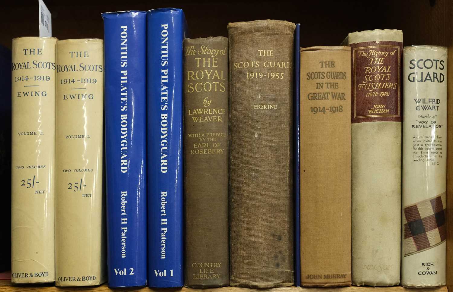 Lot 579 - Ewing (Major John). The Royal Scots 1914-1919, 2 volumes, 1925