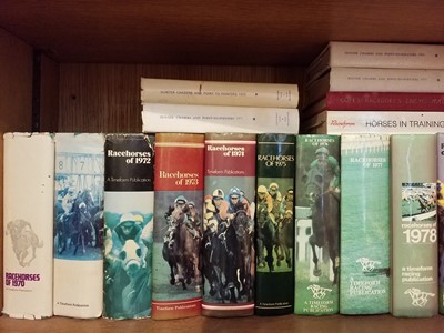 Lot 120 - Timeform Annuals. The Best Horses of 1945 [and] Racehorses of 1954 [and] 1956-1986