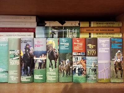 Lot 120 - Timeform Annuals. The Best Horses of 1945 [and] Racehorses of 1954 [and] 1956-1986