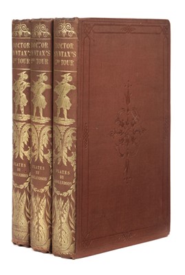 Lot 440 - Rowlandson (Thomas, illustrator). The Tour of Doctor Syntax, 3 volumes, 3rd edition, 1820
