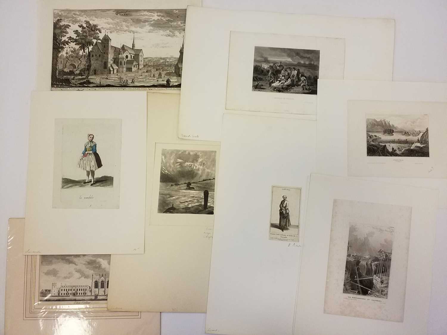 Lot 357 - Scandinavia, Holland and Russia. A mixed collection of approximately 60 prints