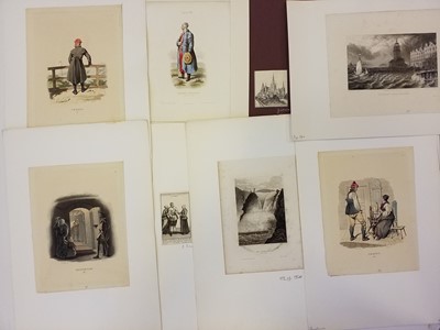 Lot 357 - Scandinavia, Holland and Russia. A mixed collection of approximately 60 prints