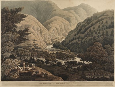 Lot 362 - The Himalayas. Havell (R. & Son), The Junction of the Touse and Pabur, 1820