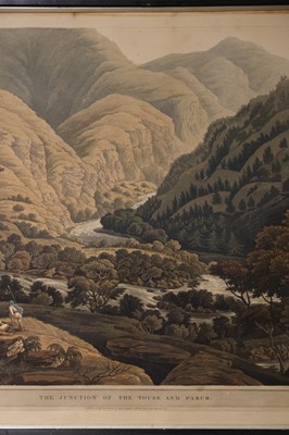 Lot 362 - The Himalayas. Havell (R. & Son), The Junction of the Touse and Pabur, 1820