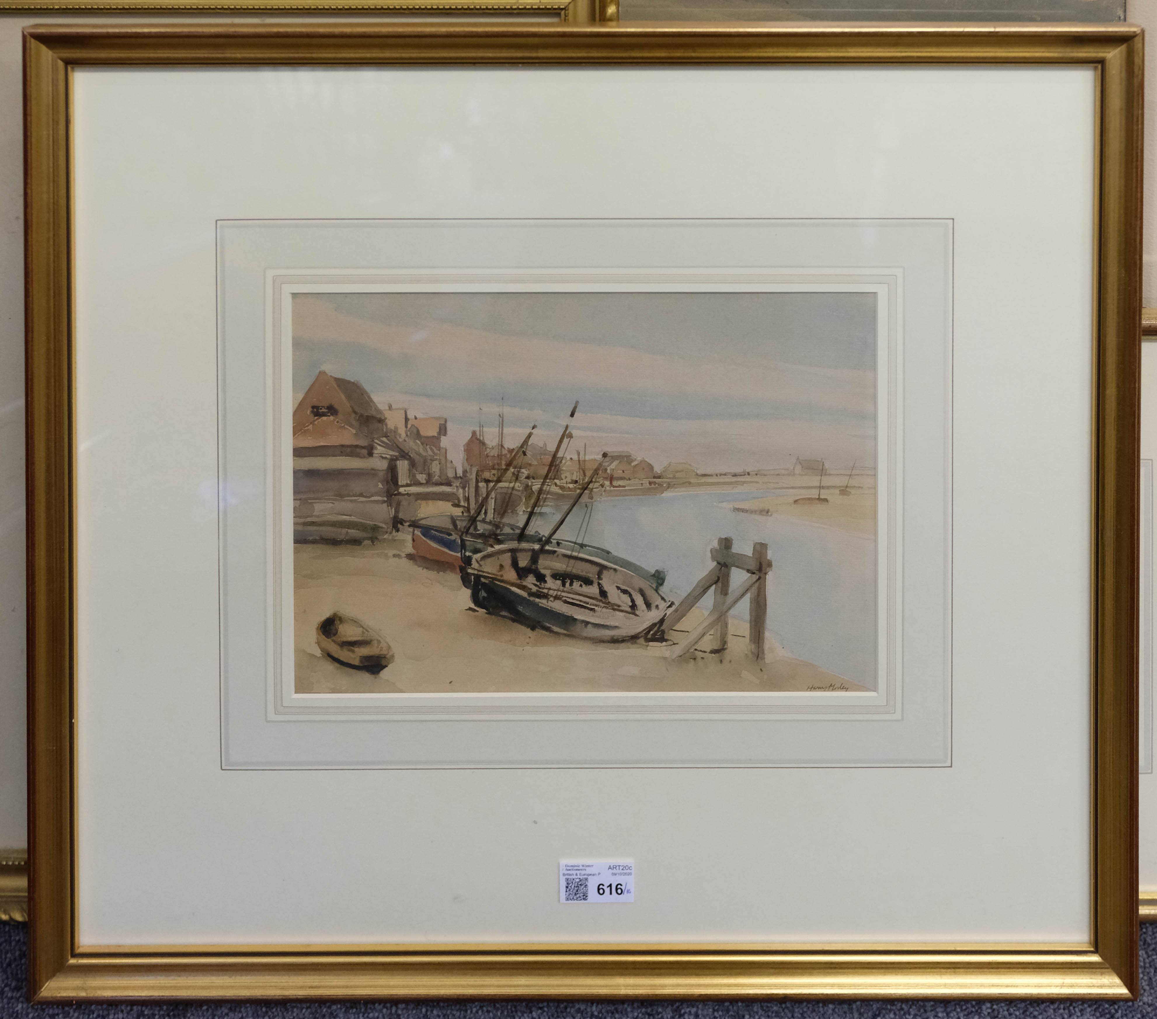 Lot 616 - Morley (Harry, 1881-1943). Cockle Boats,