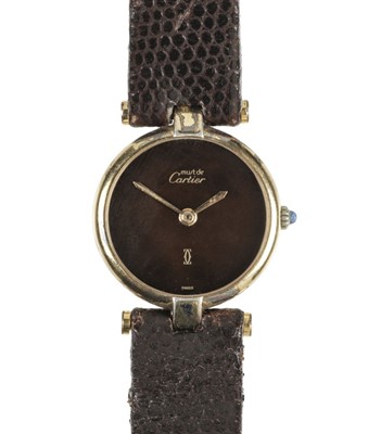 Lot 144 - Cartier. A ladies Cartier wristwatch