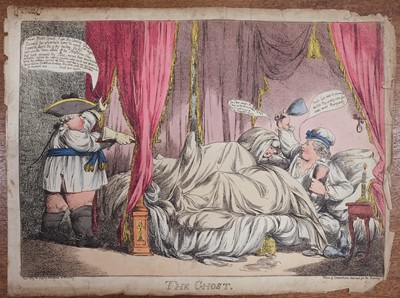 Lot 328 - Gillray (James, 1757-1815). Seven caricatures