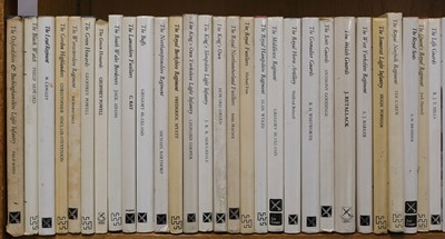 Lot 580 - Famous Regiments series. 64 volumes, Hamish Hamilton, Leo Cooper & others, 1970s