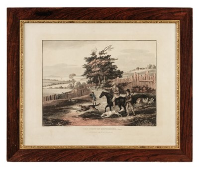 Lot 287 - Reeve (R. G.). The First of September, Plates 1 - 4, 1811