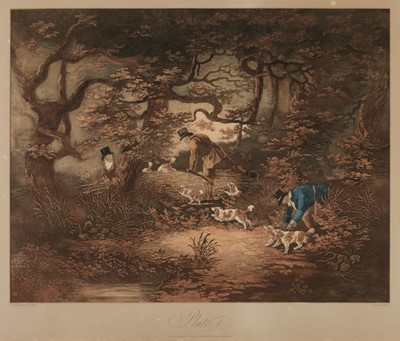 Lot 286 - Reeve (R. G.). Set of four shooting prints, 1806