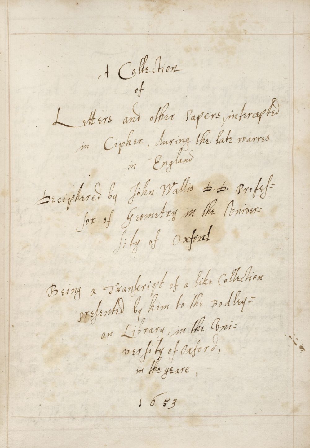 Who was john wallis image