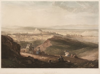 Lot 237 - Reeve (R. G.). Edinburgh from the Top of Arthurs Seat, circa 1820