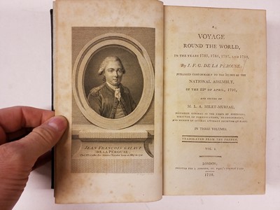Lot 94 - La Pérouse (J. F. G. de). A Voyage Round the World, 1st edition in English, 1798