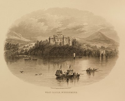 Lot 140 - Viewbooks. 18 viewbooks for Lake District, Scotland, Devon & Cornwall, etc., mid 19th century