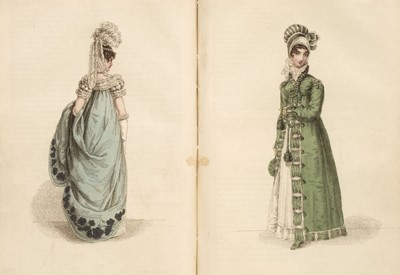 Lot 351 - Fashion. La Belle Assemblee, A New and Improved Series, numbers 93-97, 1817