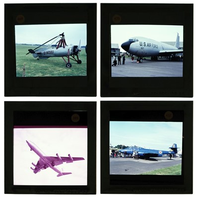 Lot 45 - Gibson (Michael L.).  A large collection of aviation slides c.1950-70s