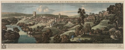 Lot 297 - Yorkshire. Buck (S & N), The North East Prospect of Richmond in the County of York, 1749