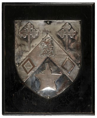 Lot 26 - Newnham College. A Cambridge University armorial shield c.1900