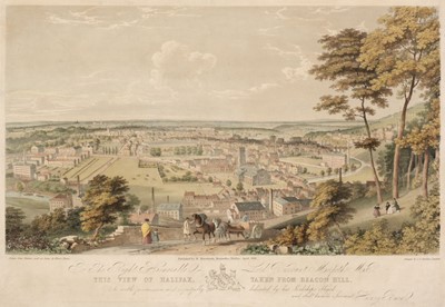 Lot 177 - Burn (Henry). This View of Halifax taken from Beacon Hill, April 1847