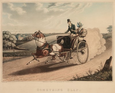 Lot 180 - Coaching. Hunt (C.), Something Slap;; G. S. Tregear circa 1830