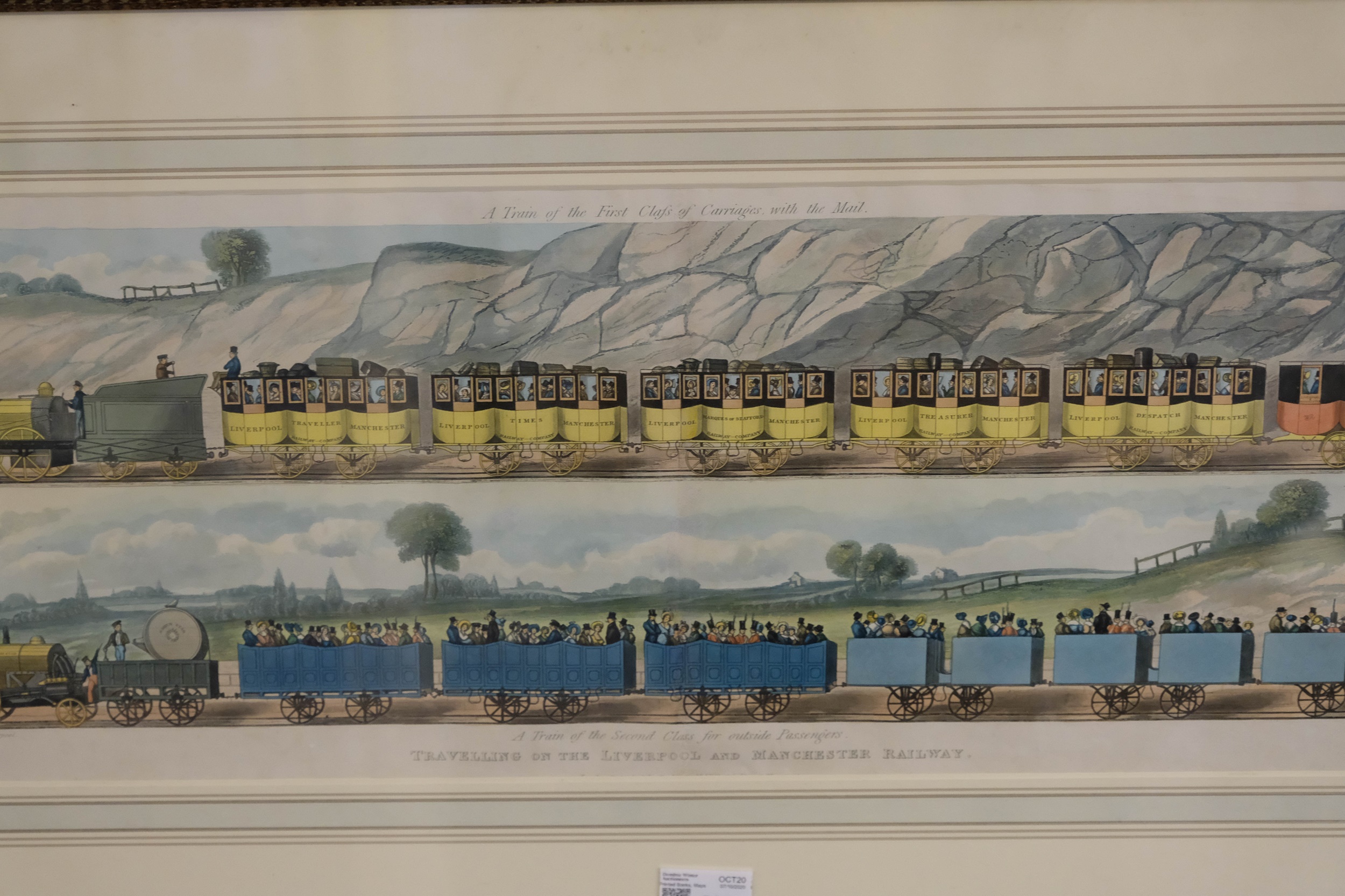 Lot 236 - Railways. Hughes (S. G.), Travelling on the