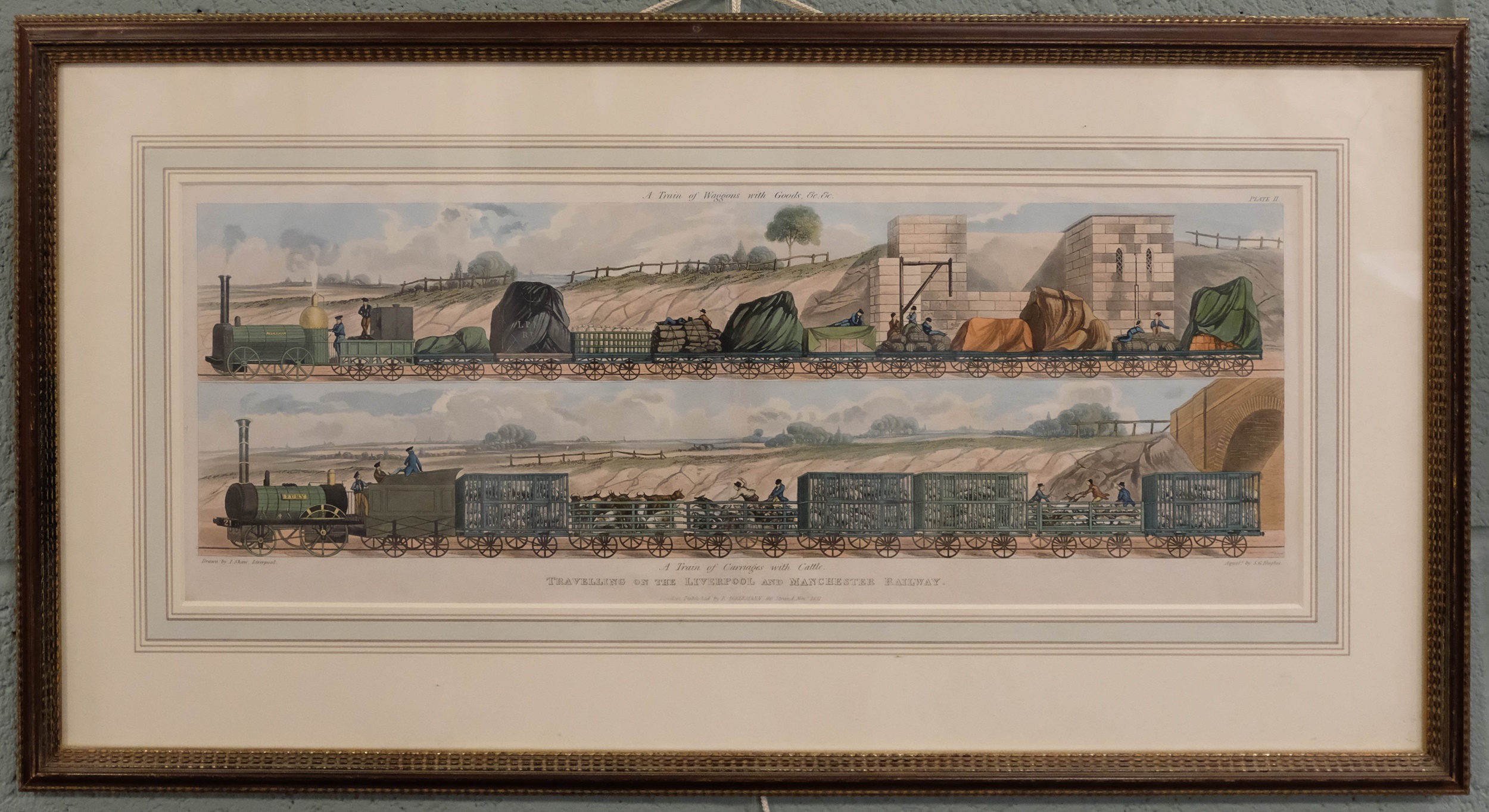 Lot 236 - Railways. Hughes (S. G.), Travelling on the