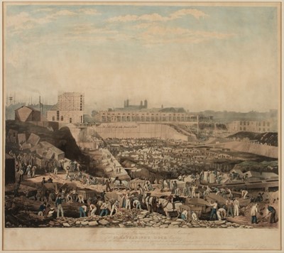 Lot 217 - London Docks. Phelps (J.), St Katherine's Dock,  1828